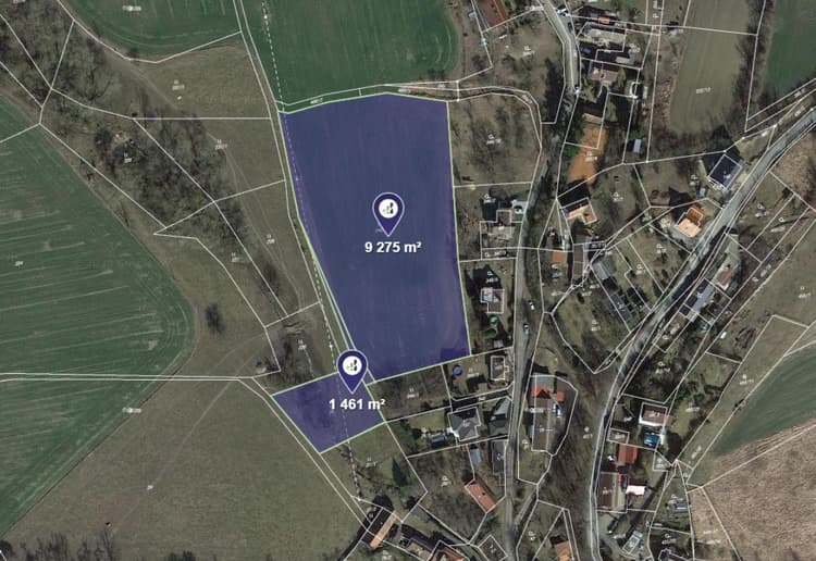 Prodej louky v k.ú. Nové Dvory u Dobříše