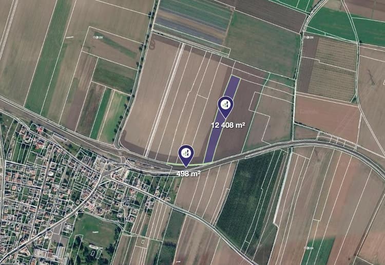 Prodej pole v k.ú. Svařenice a Vrutice