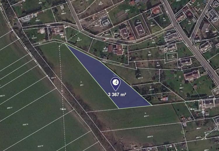 Prodej louky v k.ú. Jílové u Děčína