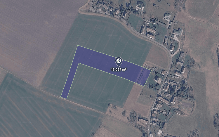 Prodej pole v k.ú. Sukorady u Mladé Boleslavi