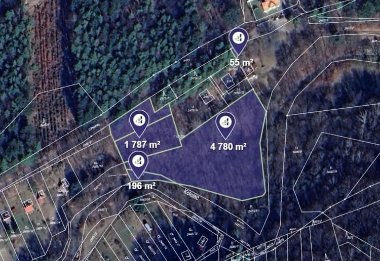 Prodej stavebního pozemku k rodinné rekreaci v k.ú. Bojkovice