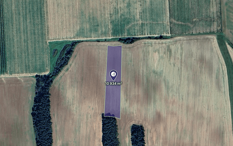 Prodej pole v k.ú. Krupá