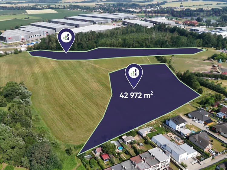 Investiční pozemky na hranici zástavby v Jihlavě – 42 972 m²
