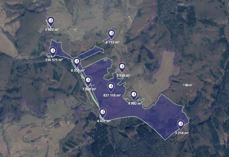 Prodej lesa v k.ú. Lípa nad Dřevnicí a Želechovice nad Dřevnicí