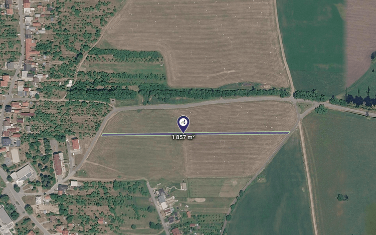 Prodej stavebního pozemku v k.ú. Korytná
