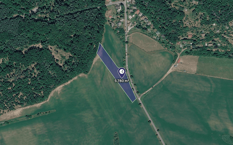 Prodej pole v k.ú. Vráž u Berouna