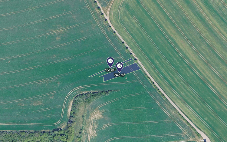 Prodej pole v k.ú. Židlochovice