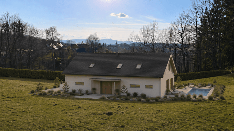 Stavební pozemek 3 213 m² v Lučanech nad Nisou s výhledem na Ještěd
