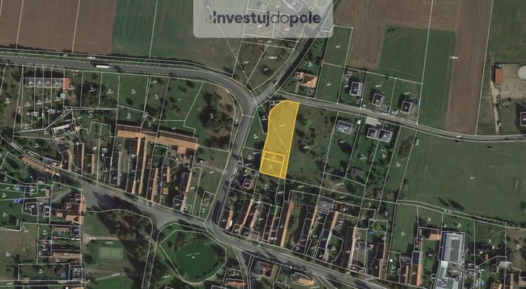 Prodej stavebního pozemku 2 257 m², Přehýšov