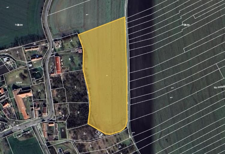 Prodej pole v k.ú. Srbce u Okřínka