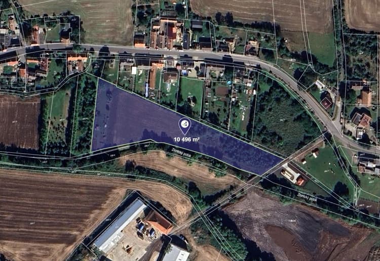 Prodej pole v k.ú. Stradonice u Zlonic