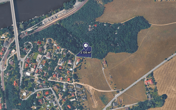 Prodej lesu v k.ú. Sázava u Davle