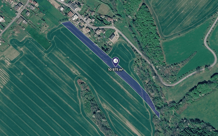 Prodej pole v k.ú. Slatina u Bílovce