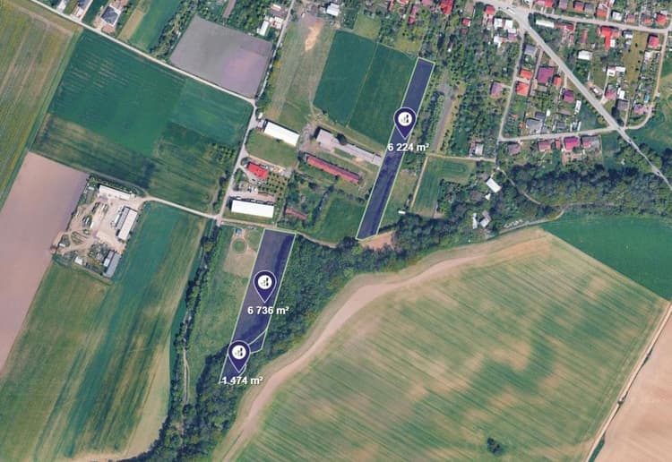Prodej pole v k.ú. Holešov a Martinice u Holešova a Přílepy u Holešova